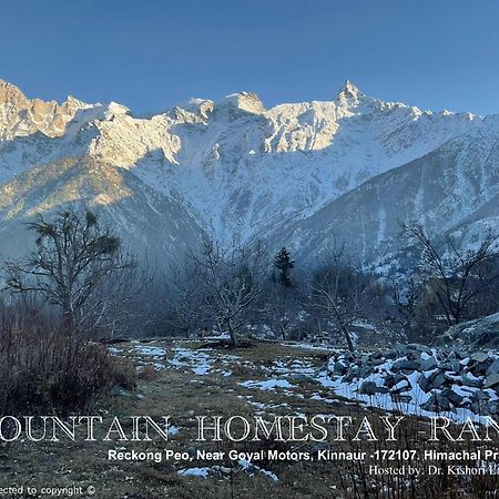 Mountain Home Stay -Rang, At Reckong Peo - Kalpa, Near Goyal Motors, Way To Petrol Pump At Itbp Quarters Esterno foto